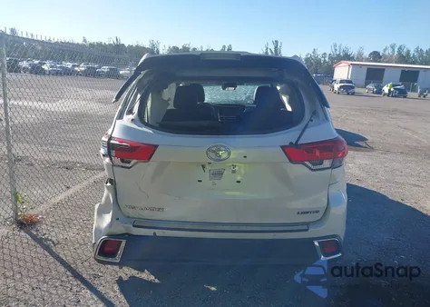 2019 Toyota Highlander Limited from USA, damaged, VIN 5TDYZRFH3KS324764